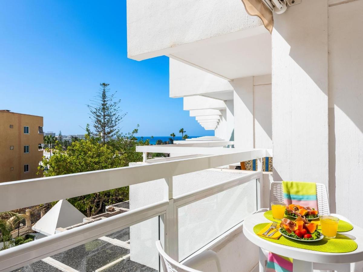 302 Modern, Light, Comfortable Studio With Swimming Pool Playa de las Americas  Luaran gambar
